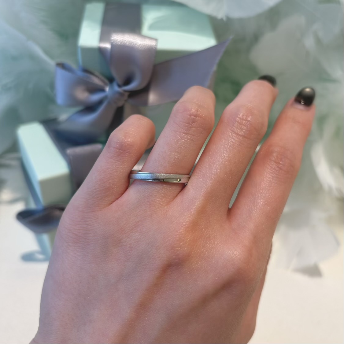 彩風のメンズリング　マット加工が際立つかっこいい指輪