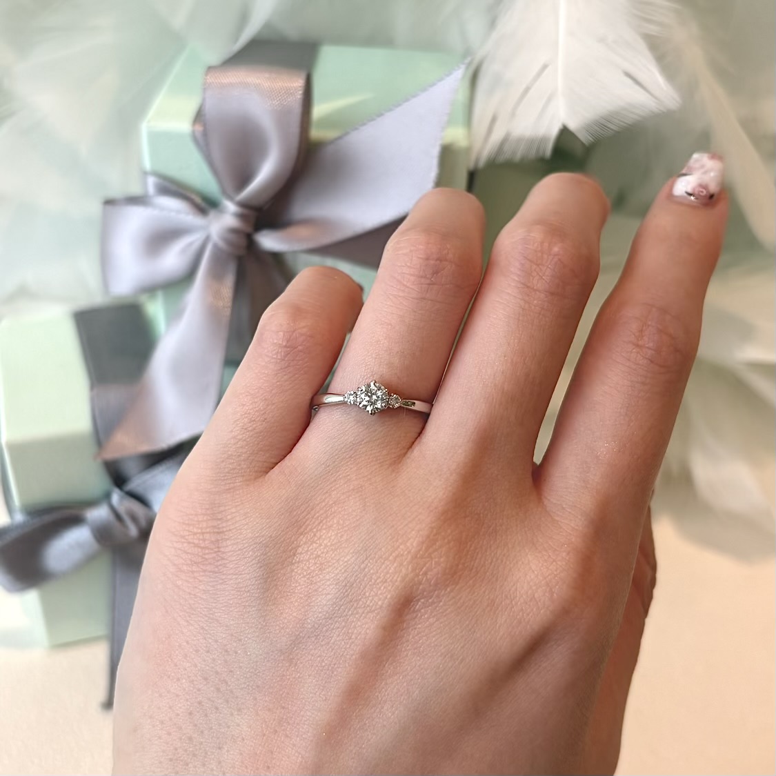 メモリーオブエタニティ鍛造製法の婚約指輪