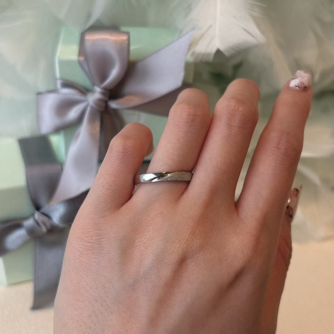 鍛造製法ザインヘリット結婚指輪　幅広リング