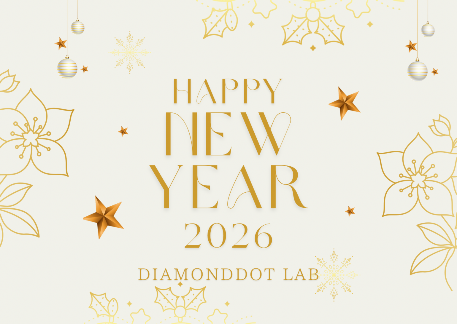 結婚指輪専門店ダイアモンドドットラボの新年のご挨拶