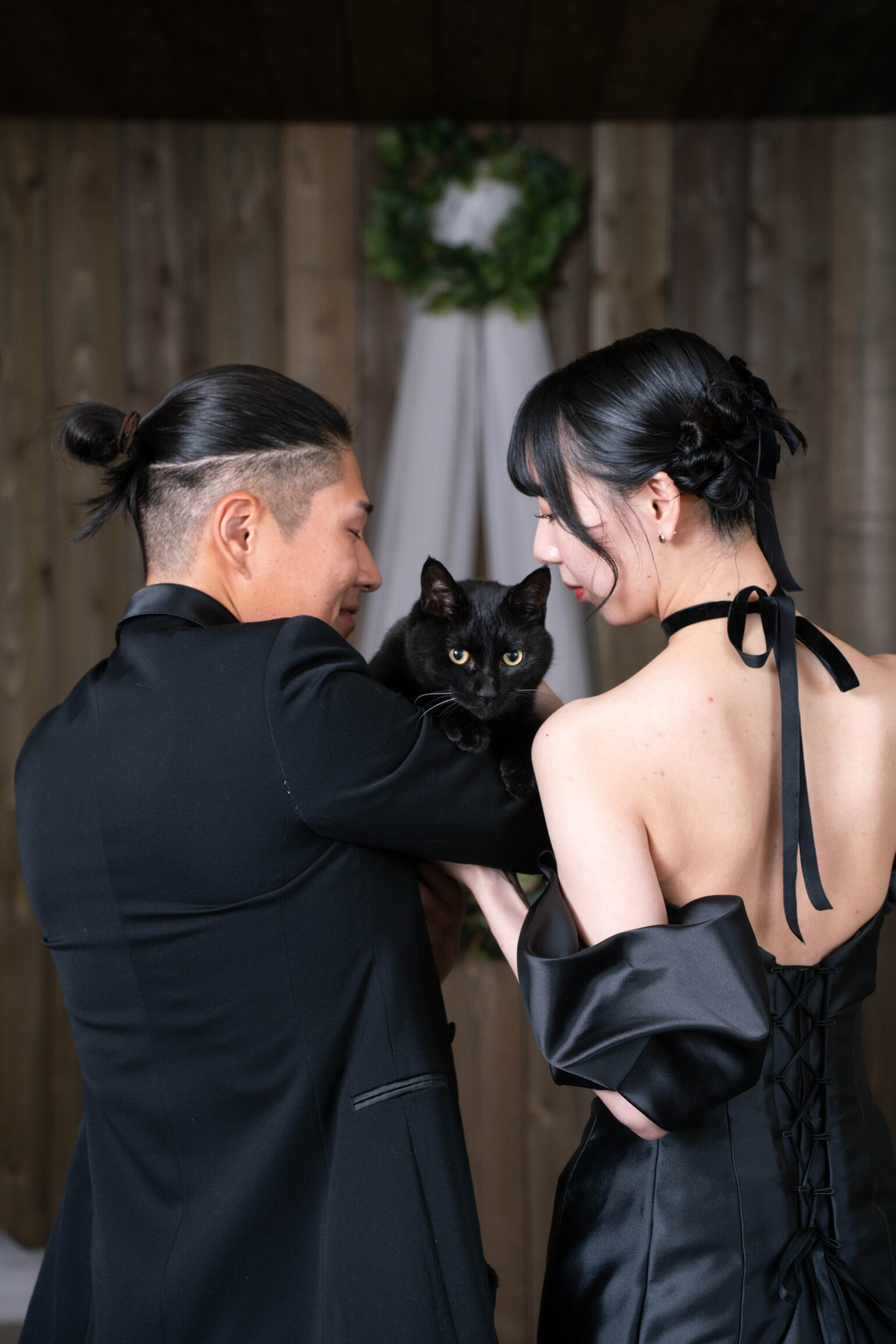 猫と撮れるフォトウエディング