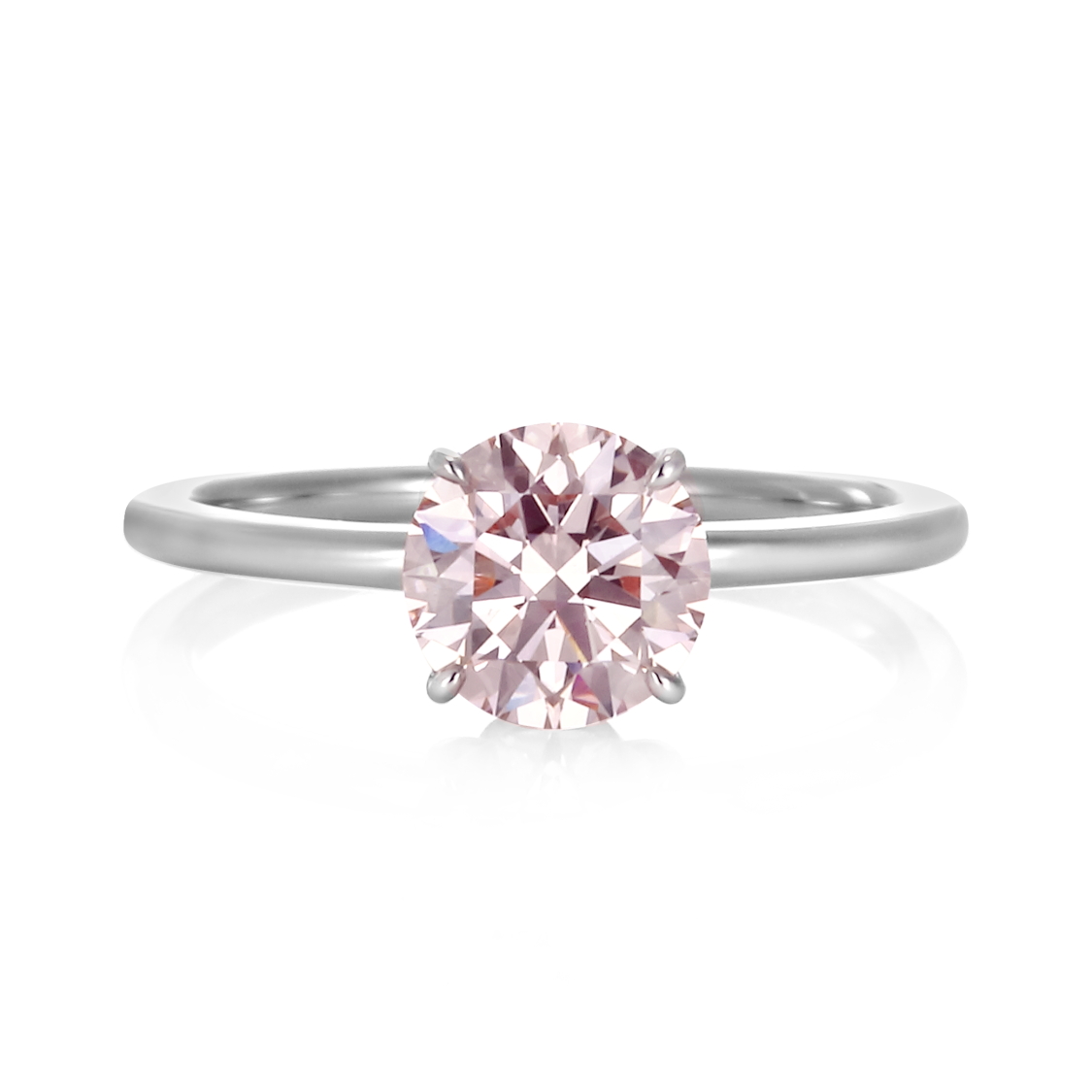 ピンクダイヤモンドの指輪