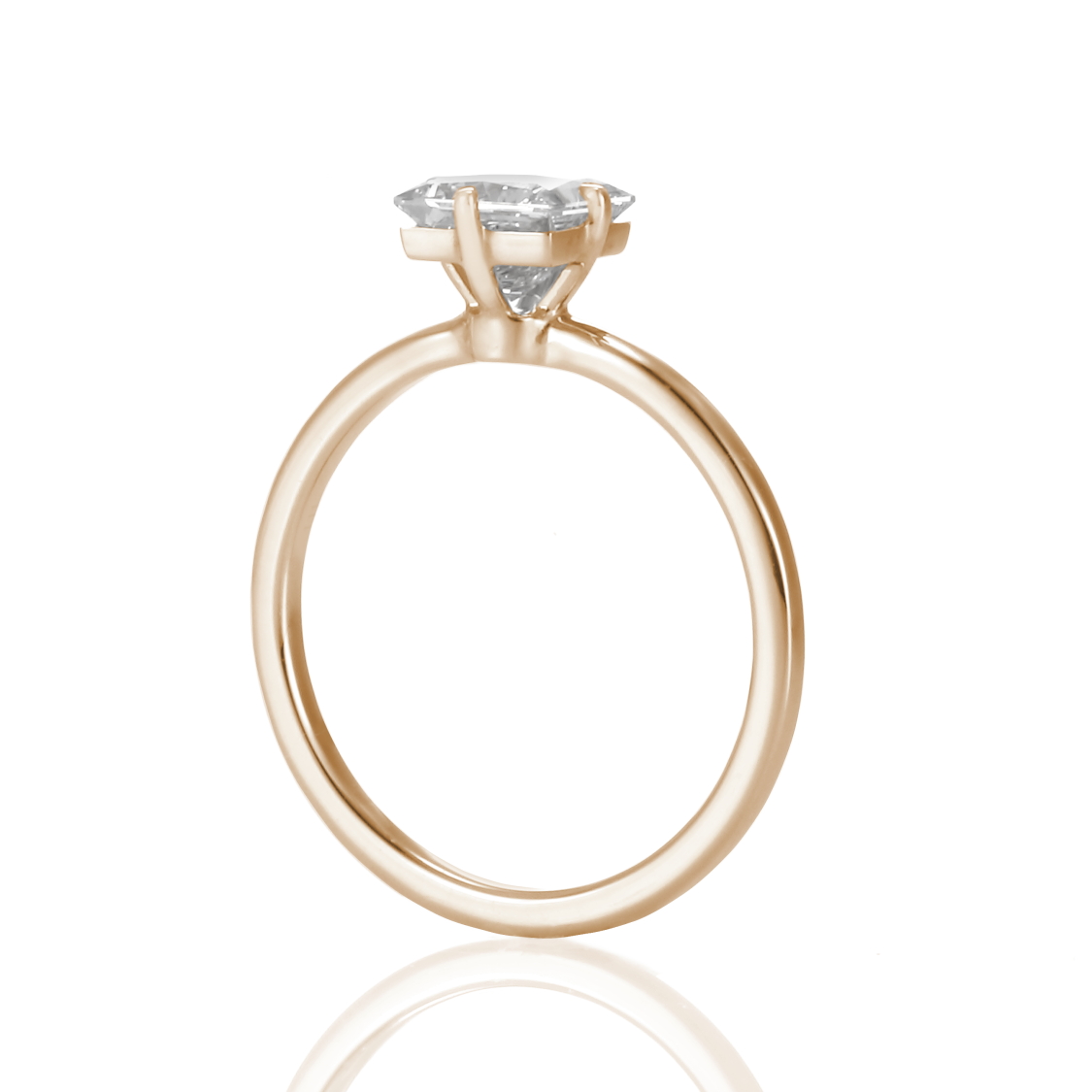 ラボグロウンダイヤモンドのプリンセスカット