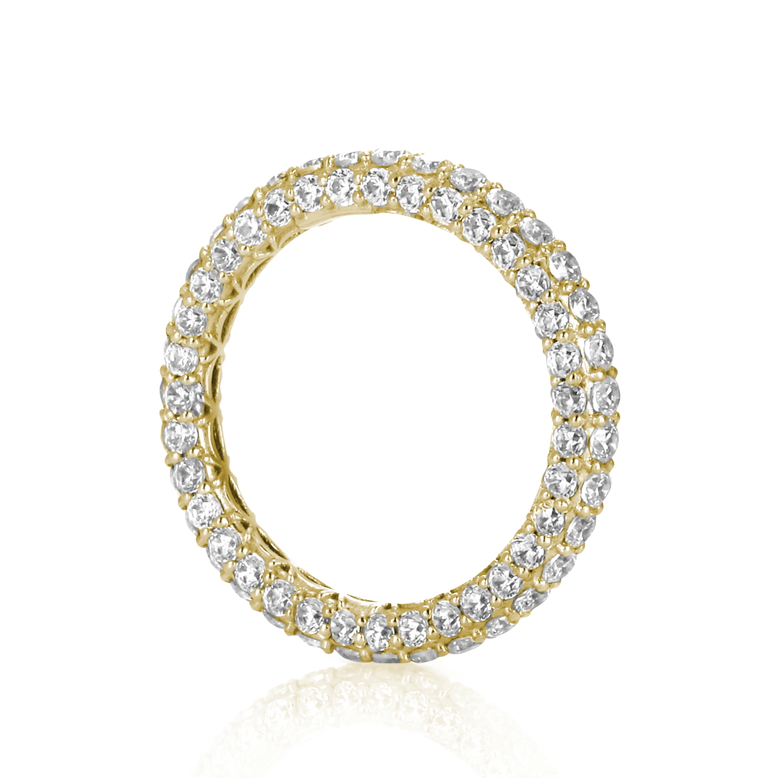 パヴェの結婚指輪