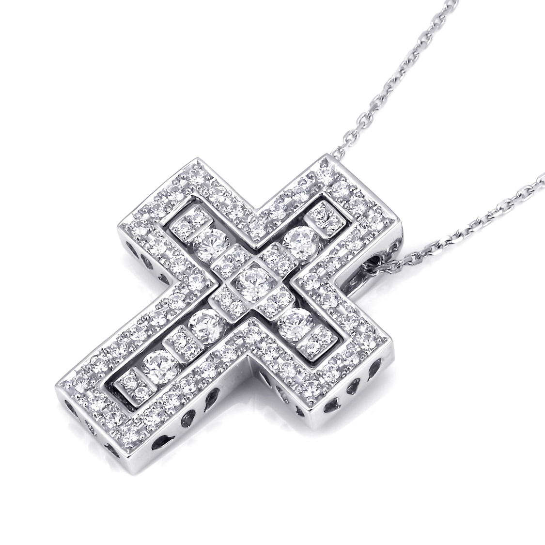 シルバーのネックレス