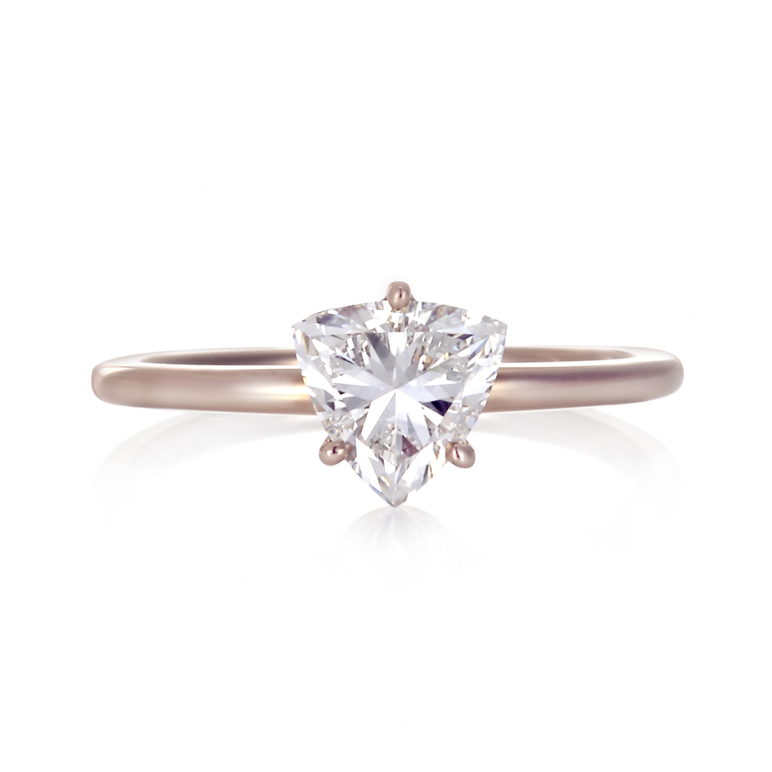 コーラルゴールドの指輪