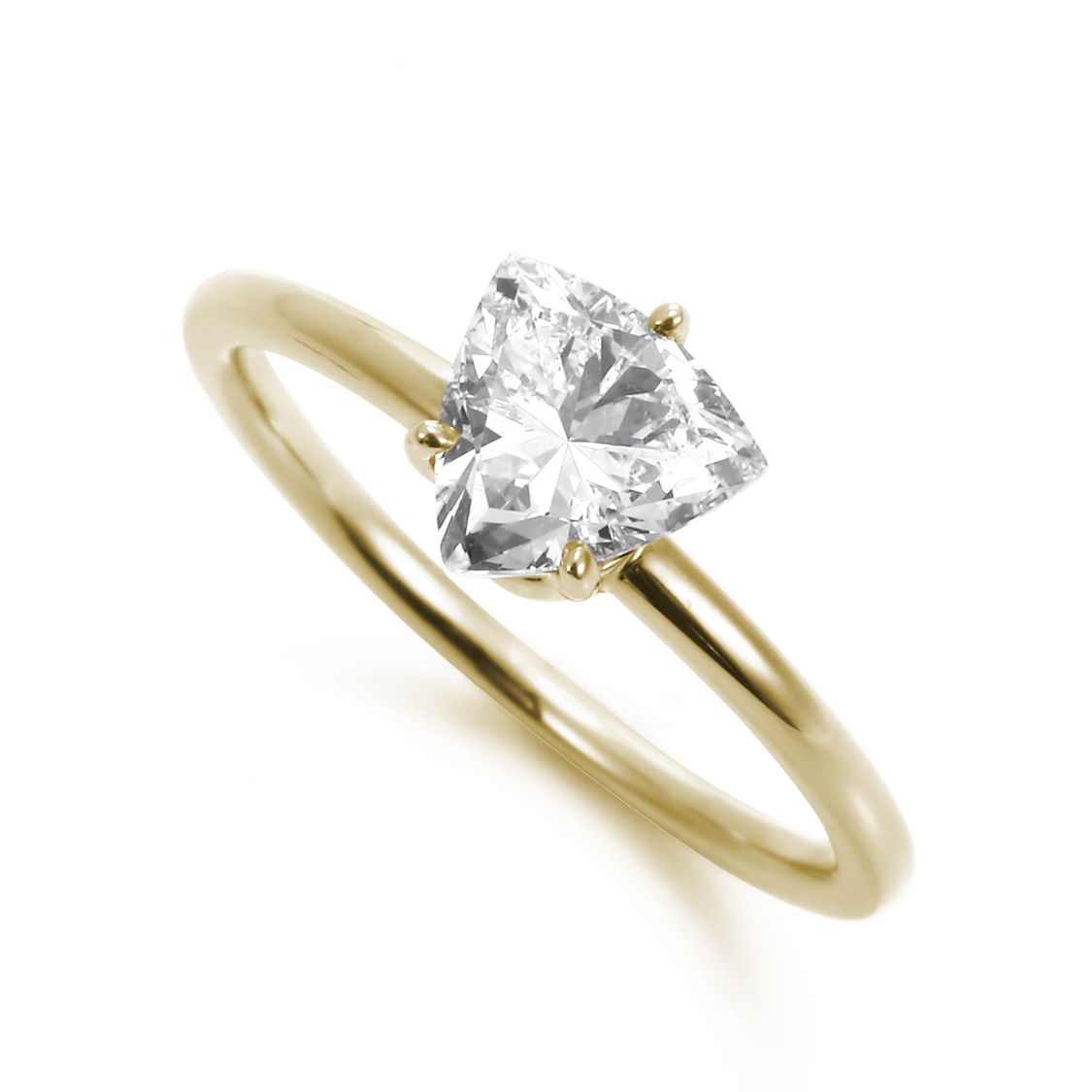 ダイヤモンドのトリリアントカット