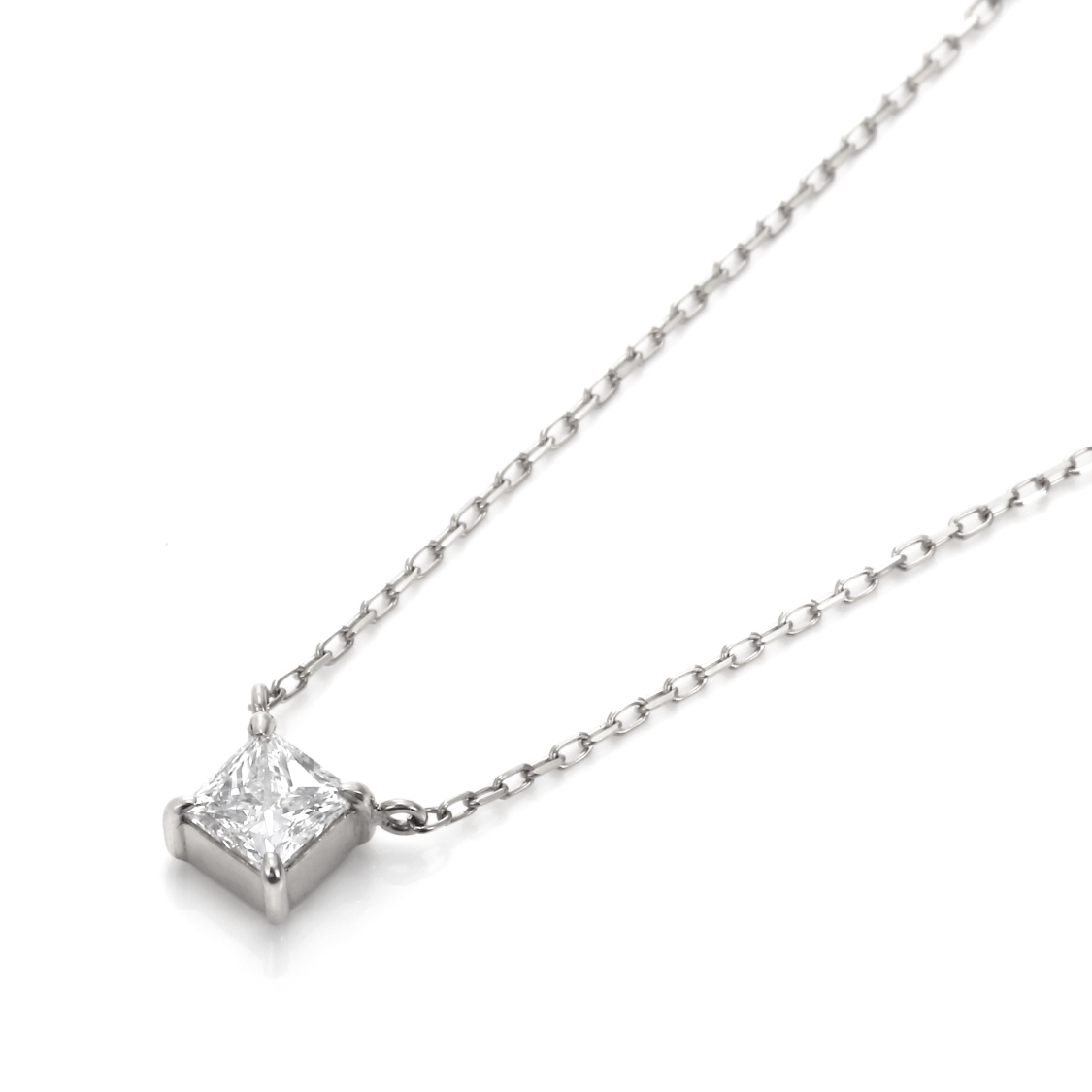 プリンセスカットのダイヤモンド